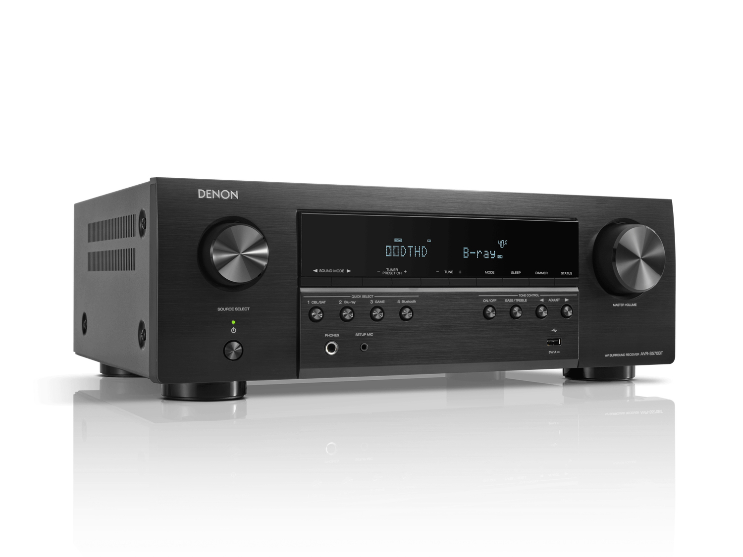 AVR-S570BT, Black, dynamic