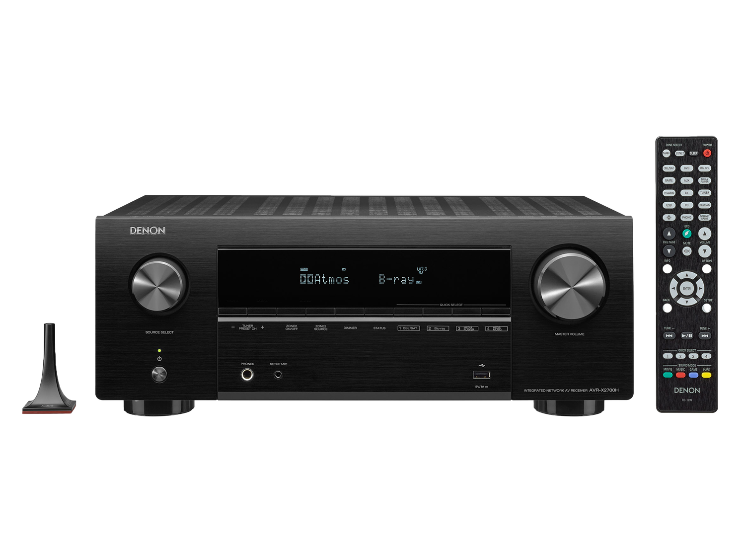 AVR-X2700H, 黑色, dynamic
