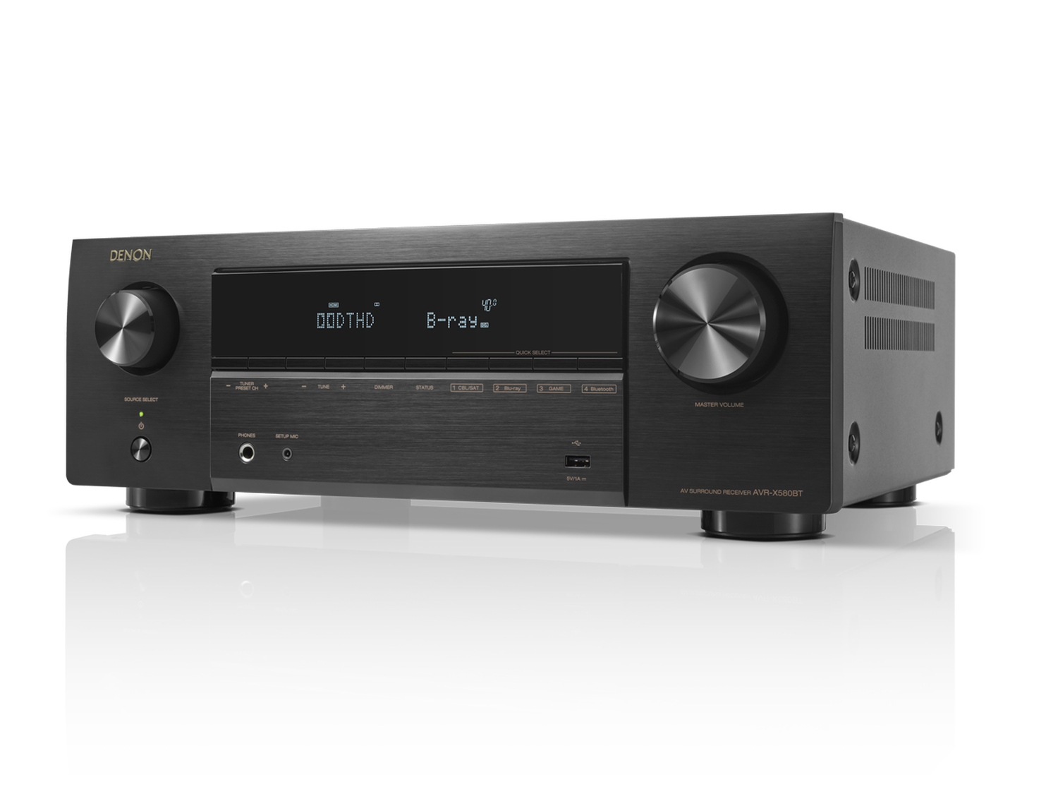 AVR-X580BT, ブラック, dynamic