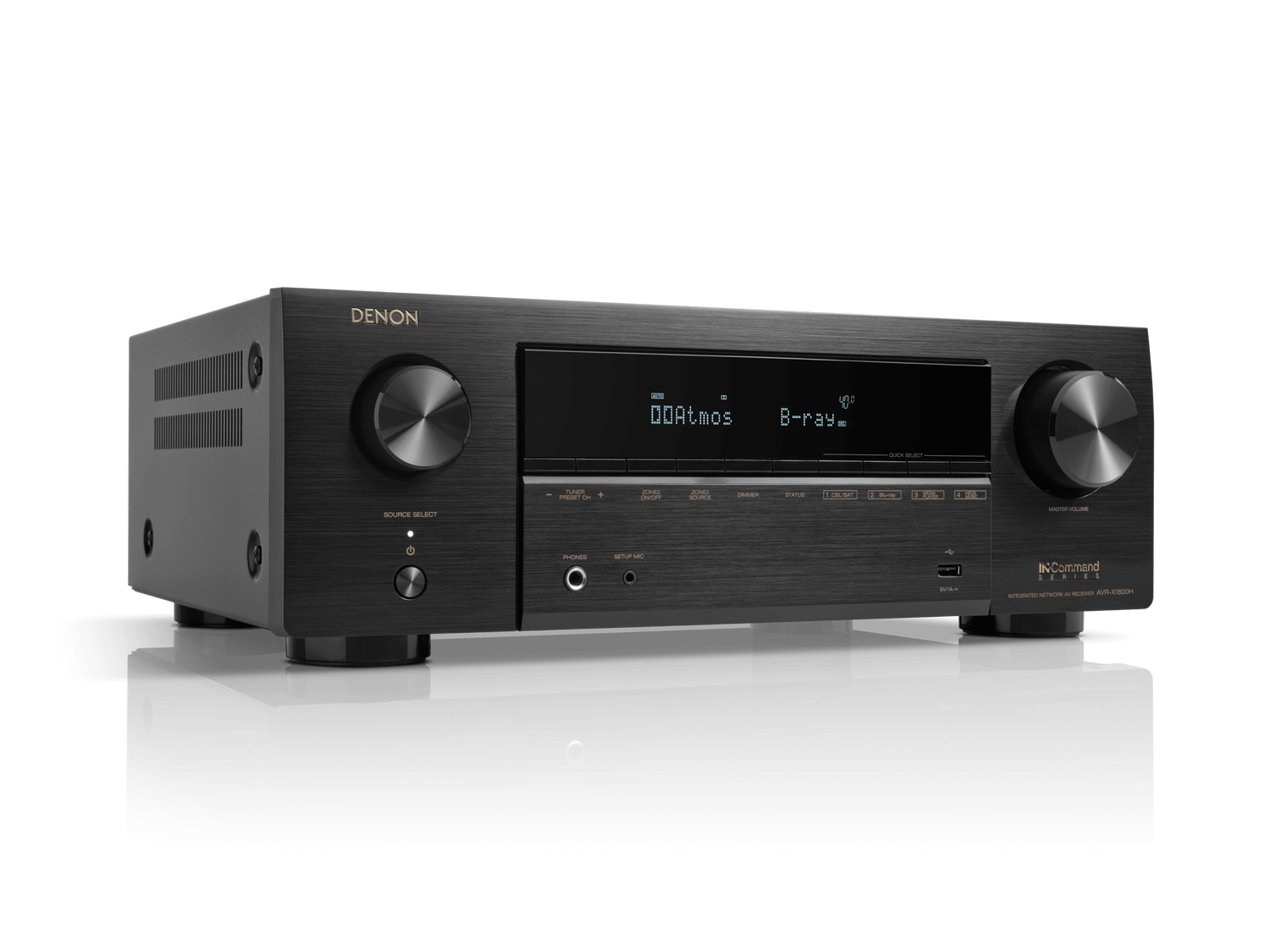 AVR-X1800H, Zwart, dynamic