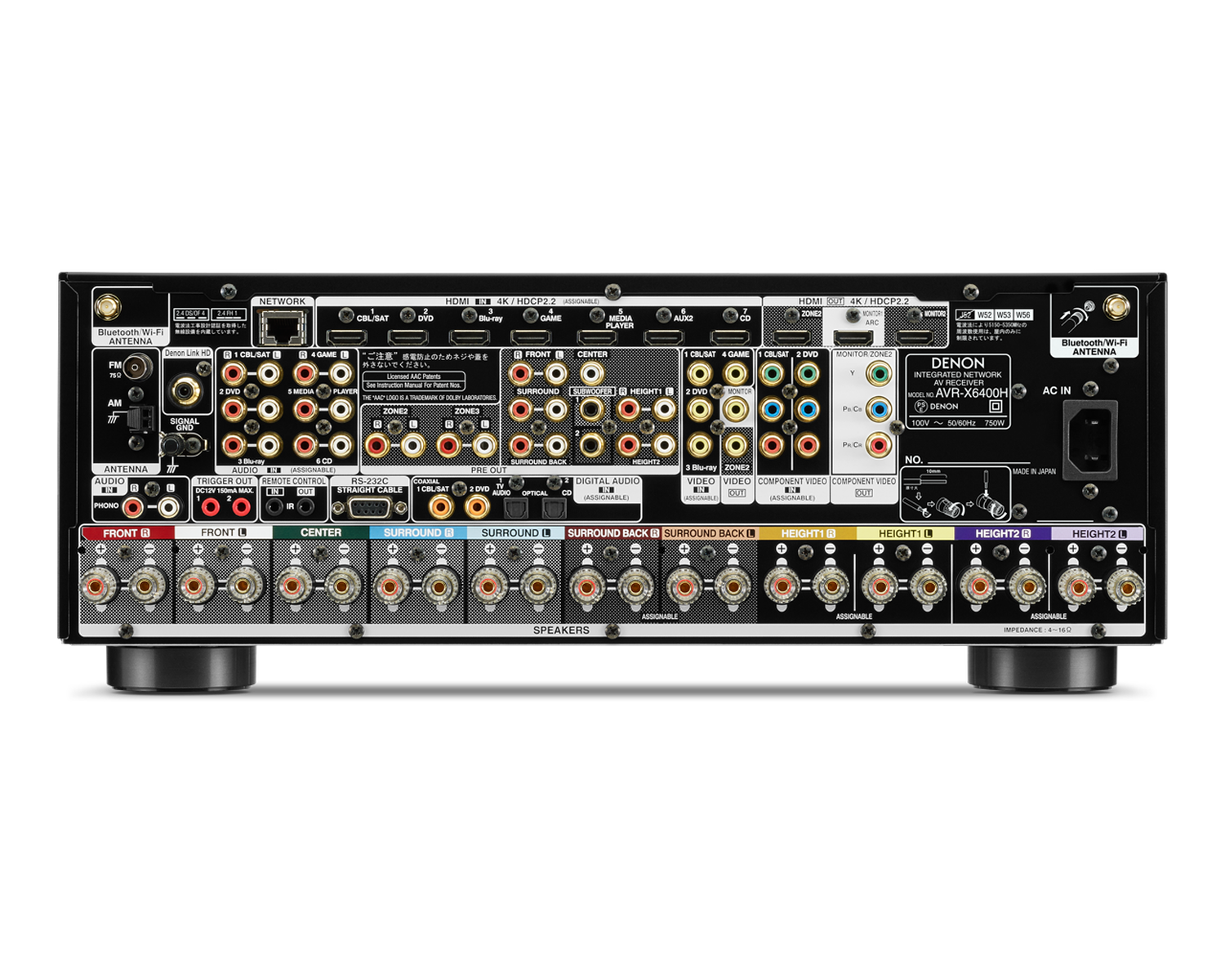 AVR-X6400H, , dynamic