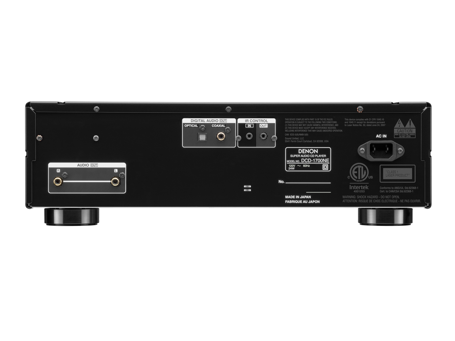 DCD-1700NE, Black, dynamic