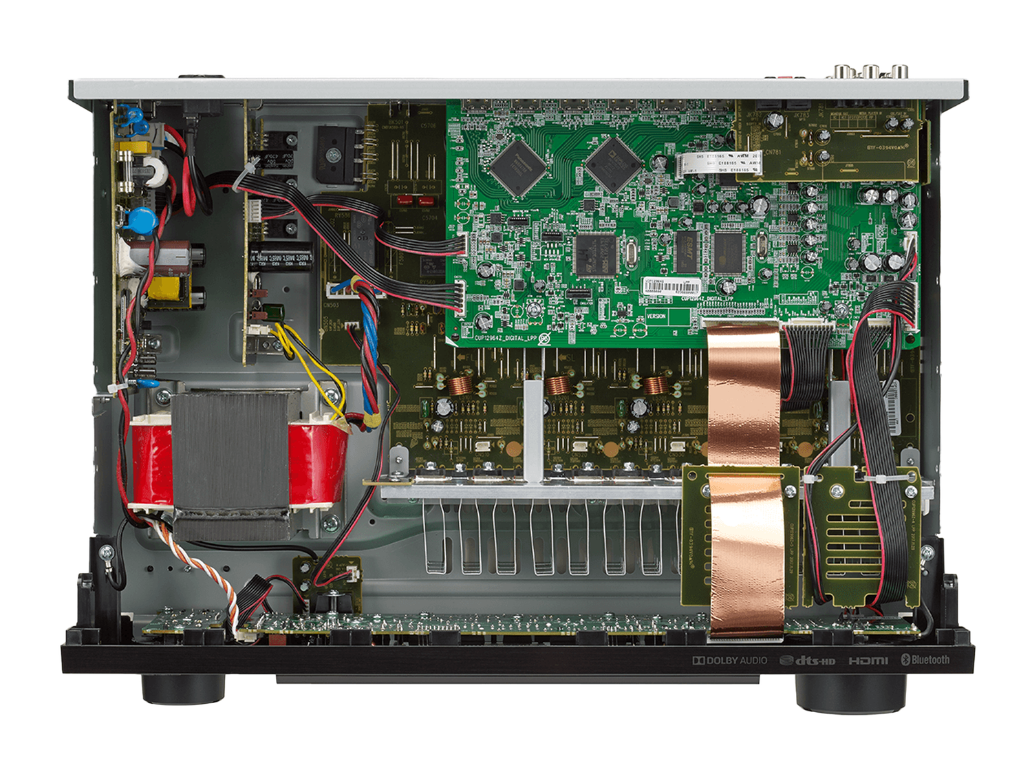 AVR-X250BT, 黑色, dynamic