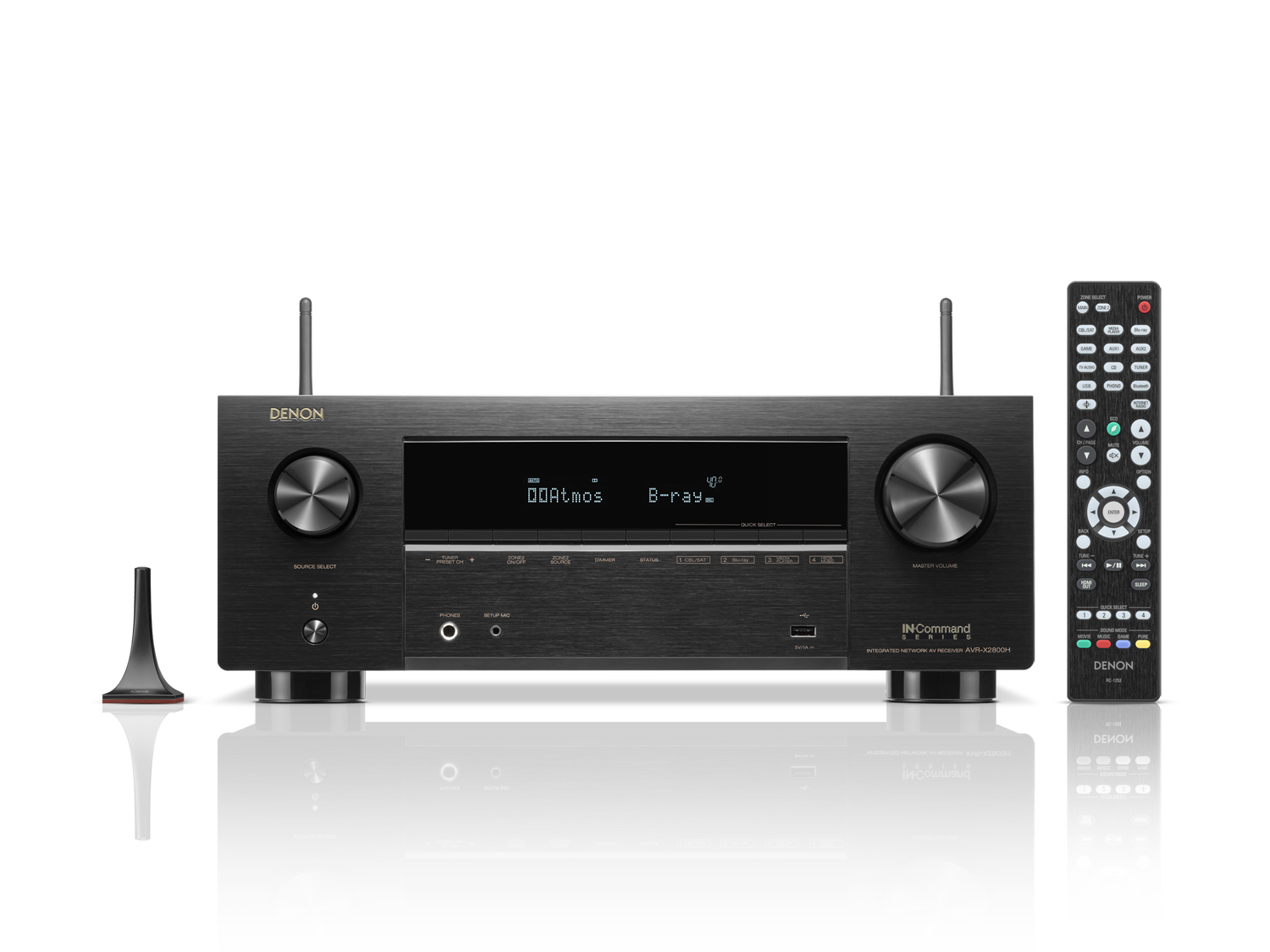 AVR-X2800H, Black, dynamic