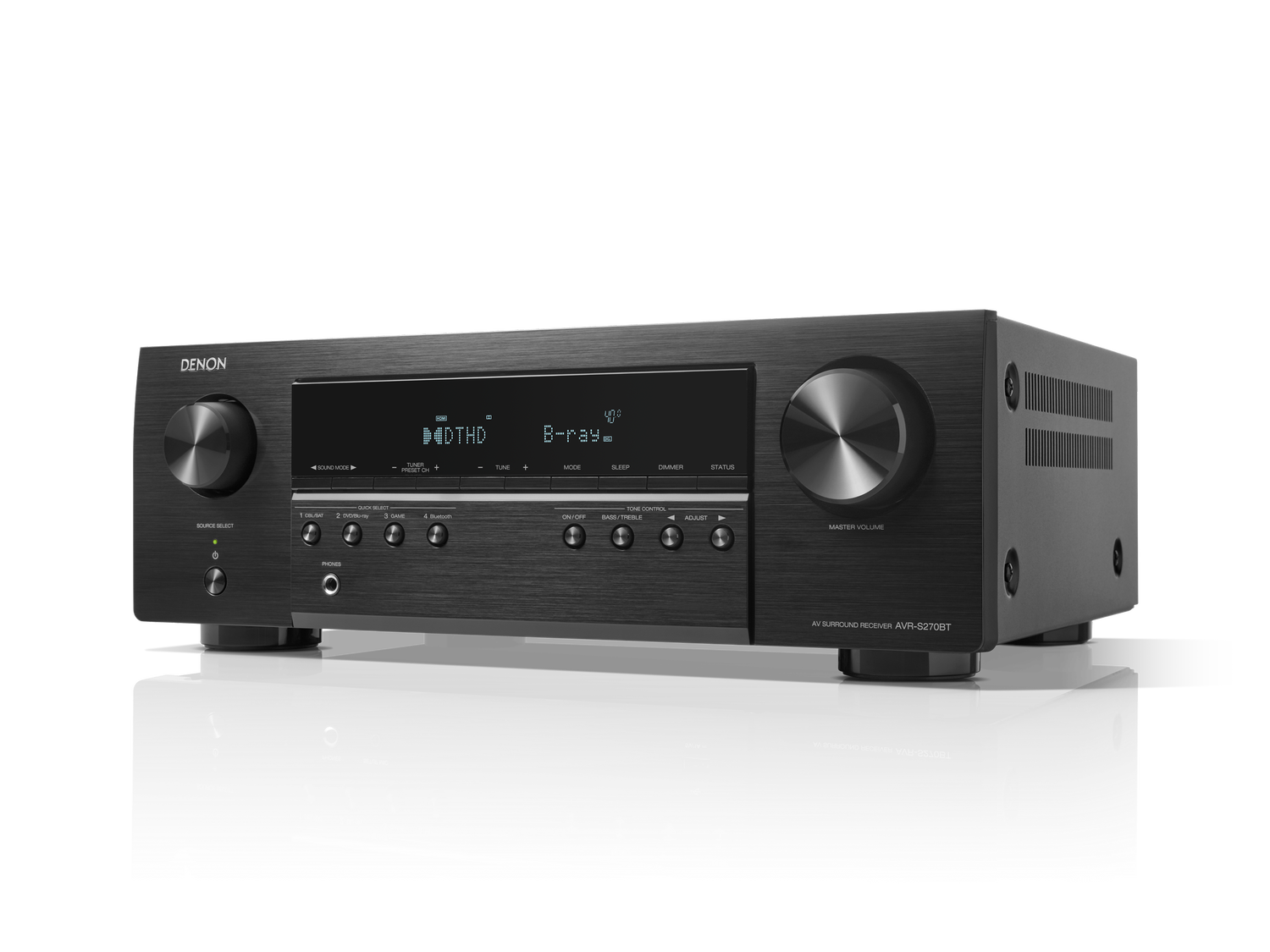 AVR-S270BT, Black, dynamic