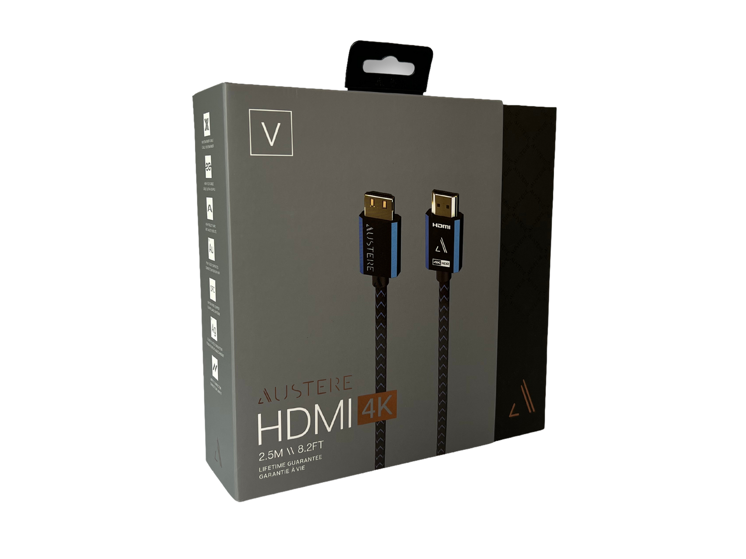 V Series 4K HDMI Cable 2.5m, , dynamic
