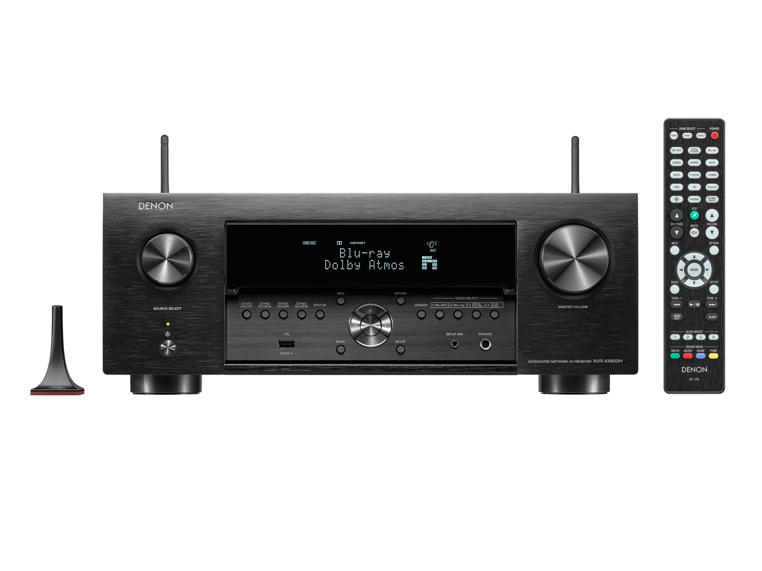 AVR-X4800H, 黑色, dynamic