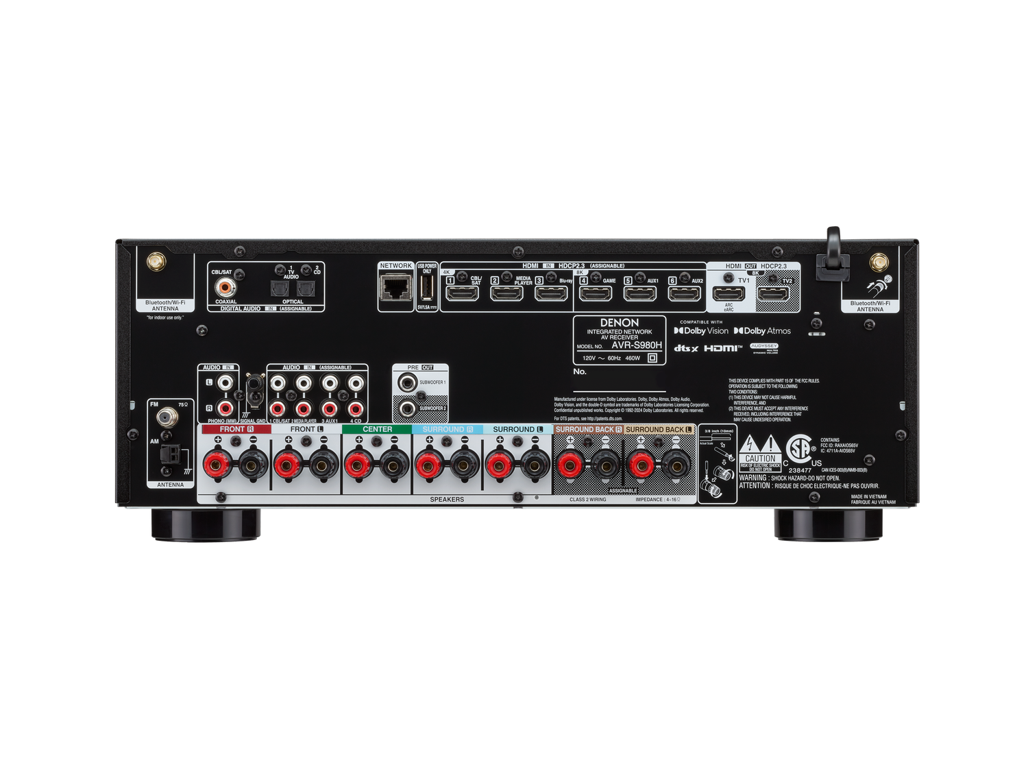 AVR-S980H, , dynamic
