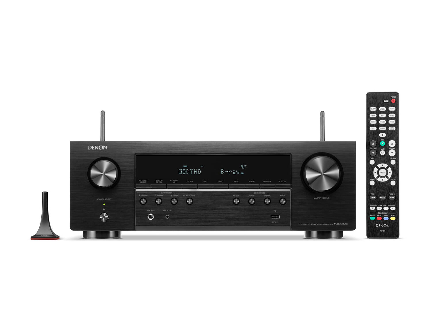 AVC-S660H, Black, dynamic