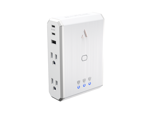 V Series Appliance Power 4-Outlet Surge Protector and Charger, , dynamic