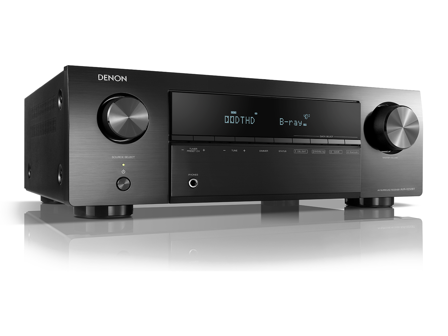 AVR-X250BT, 黑色, dynamic