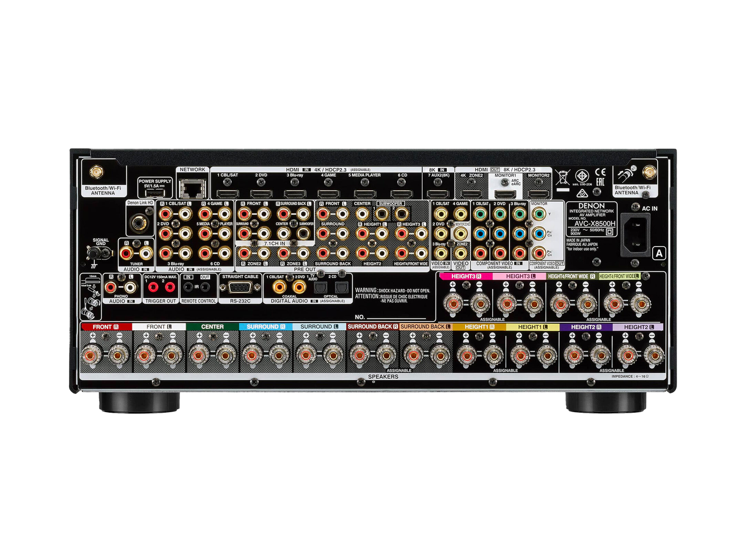 AVC-X8500HA, Black, dynamic