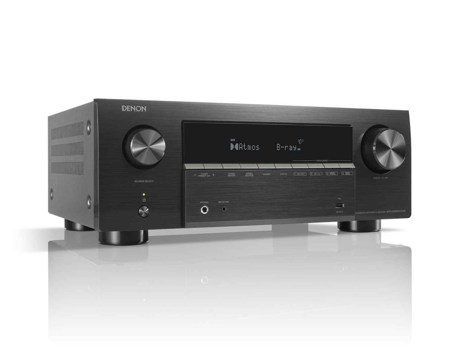 AVR-X2900H DAB, Black, dynamic