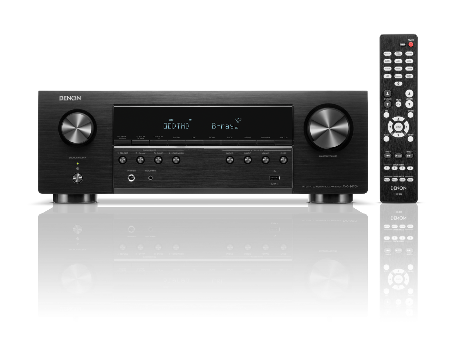 AVC-S670H, Black, dynamic