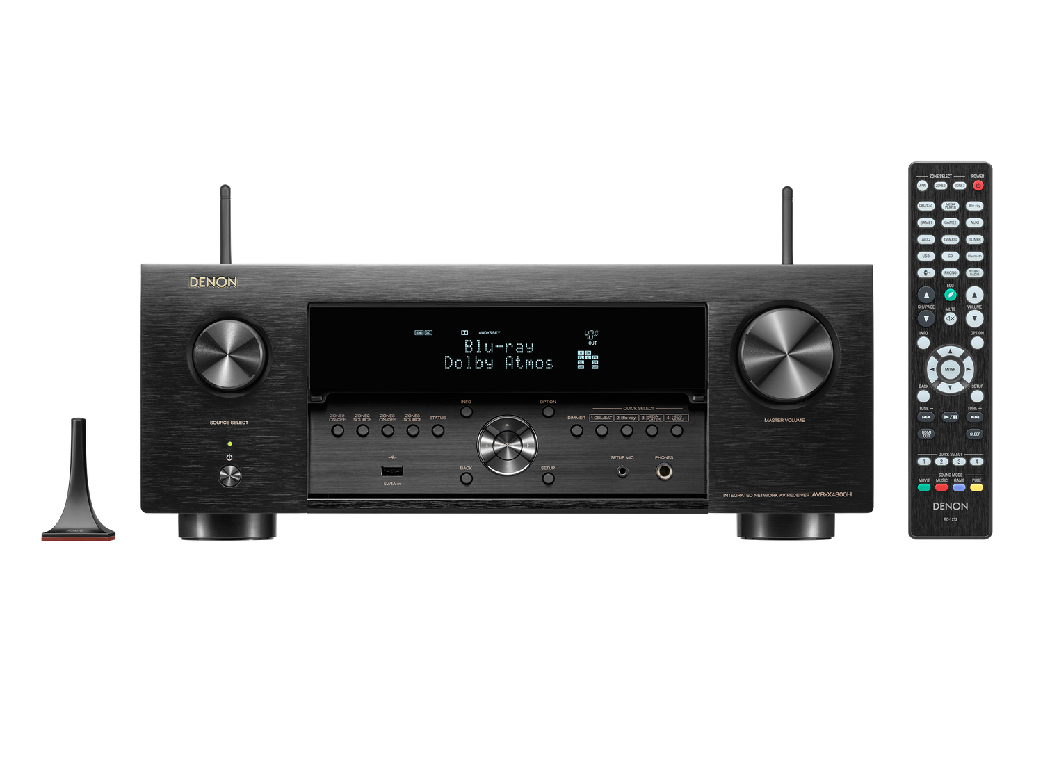 AVR-X4800H, ブラック, dynamic