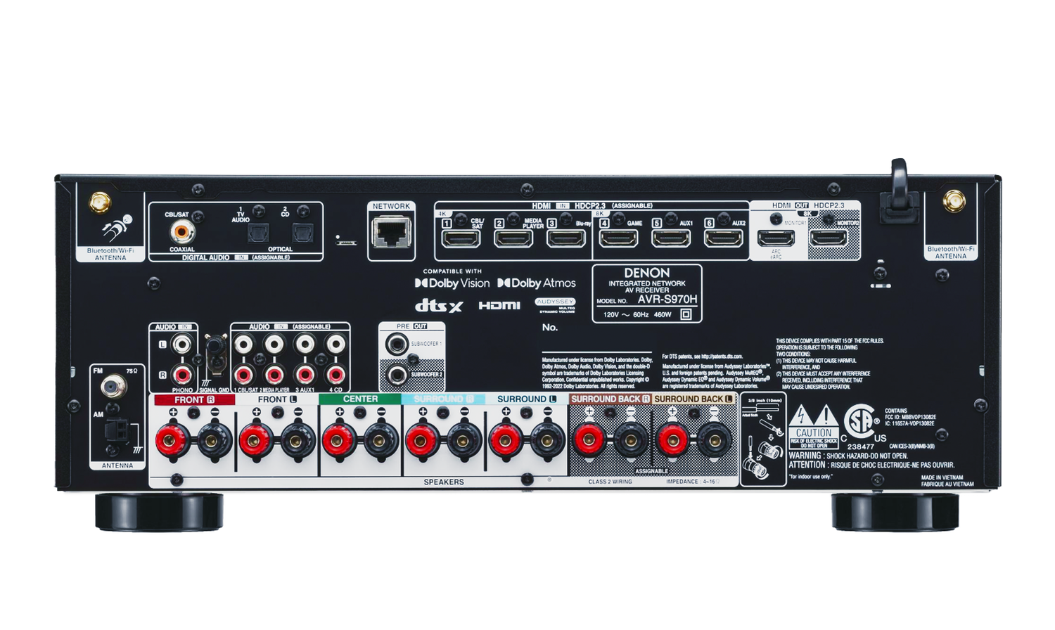AVR-S970H, 黑色, dynamic