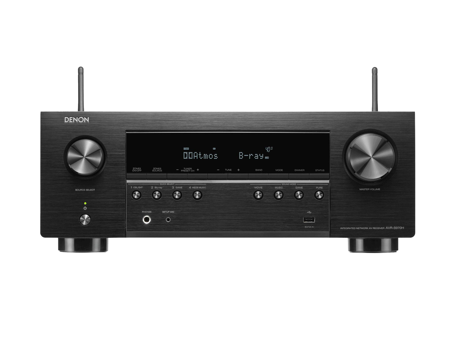 AVR-S970H, Black, dynamic