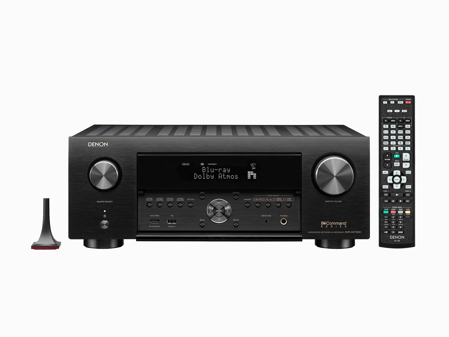 AVR-X4700H, Black, dynamic