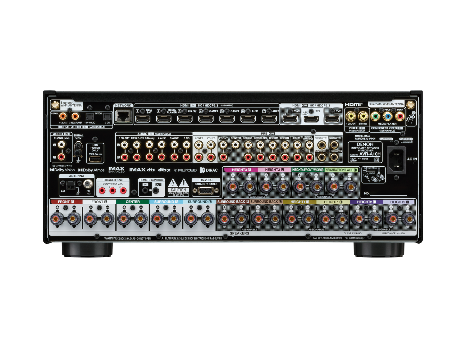 AVR-A10H, Black, dynamic