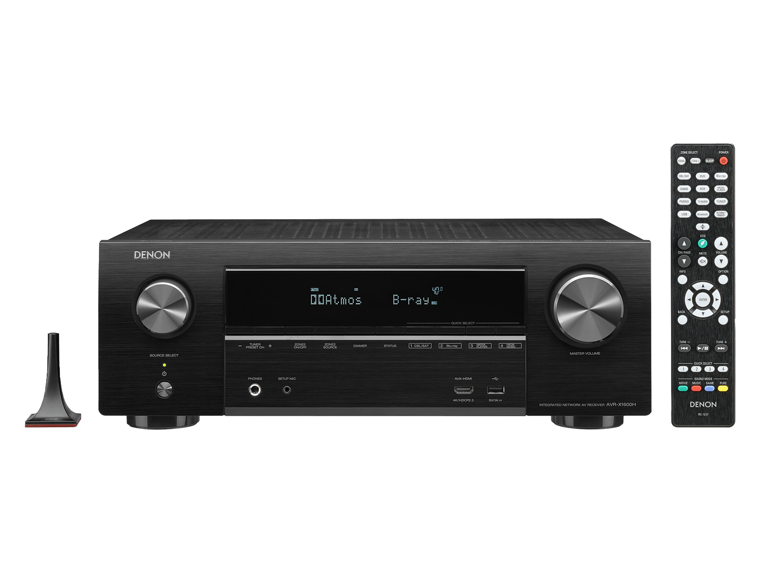 AVR-X1600H, 黑色, dynamic