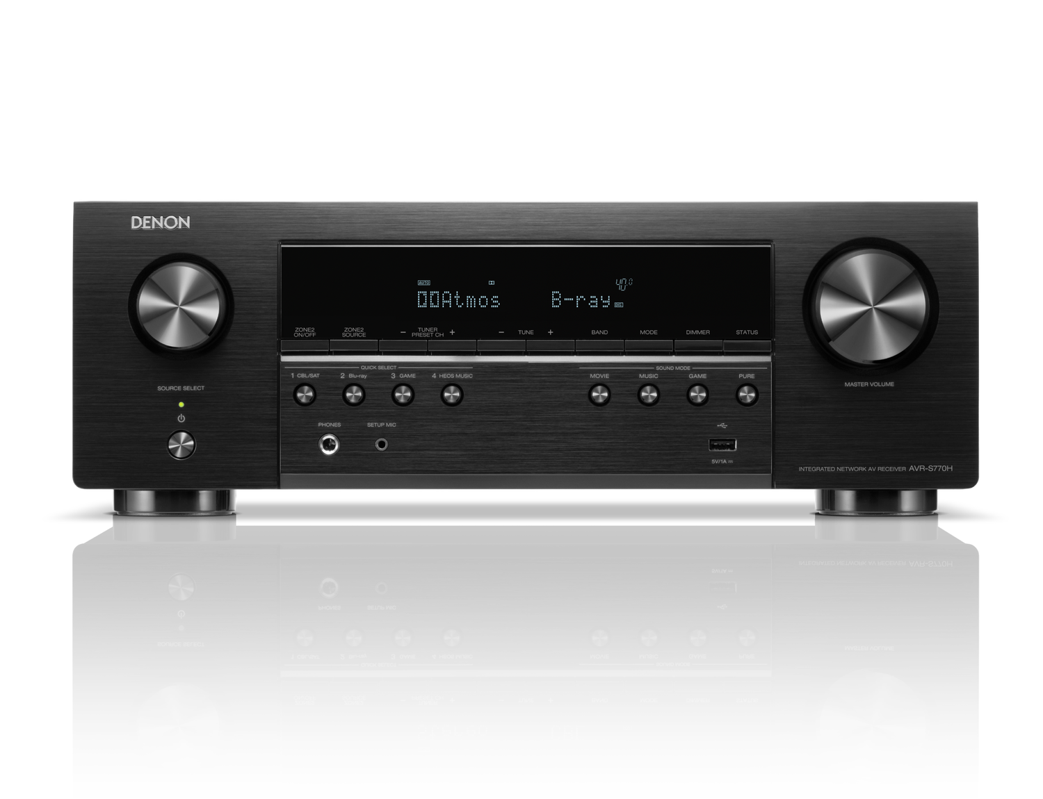 AVR-S770H, Black, dynamic