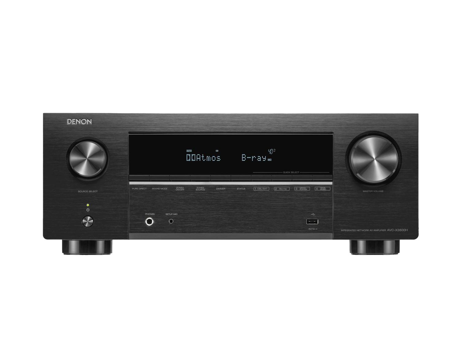 AVC-X3800H, Black, dynamic