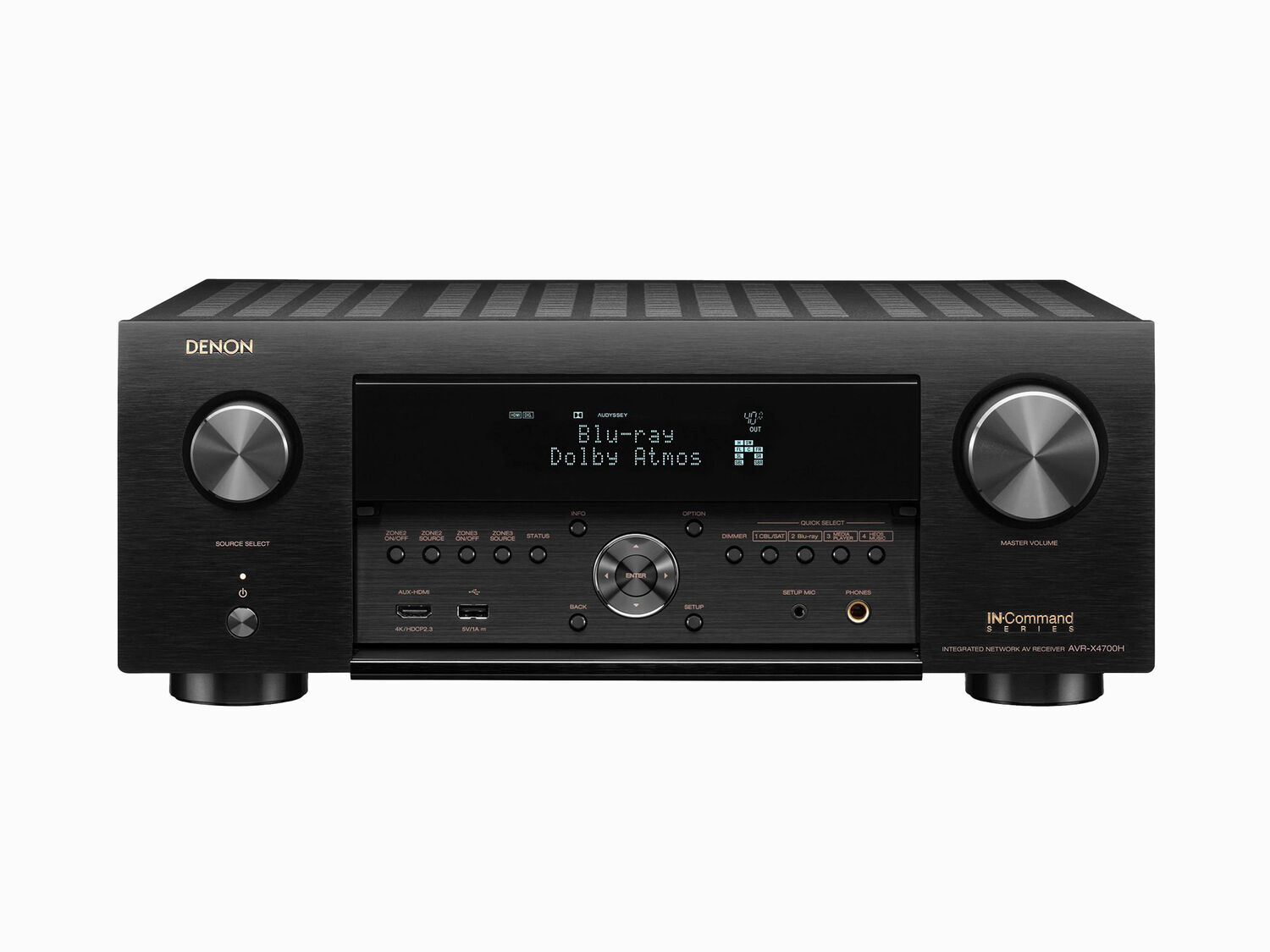 AVR-X4700H, Black, dynamic