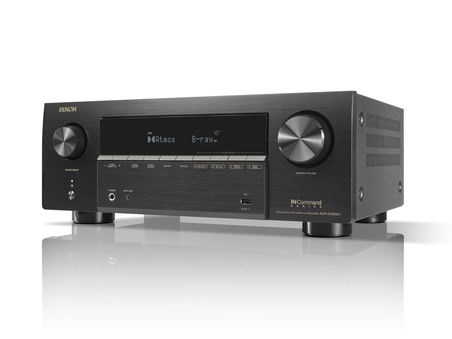 AVR-X2900H, Black, dynamic