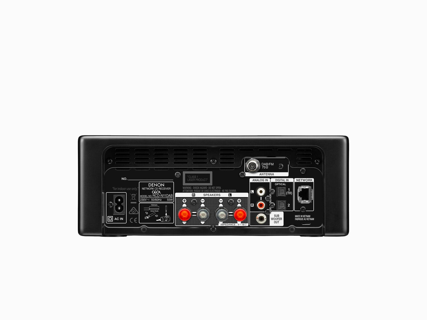 CEOL N11DAB, Black, dynamic
