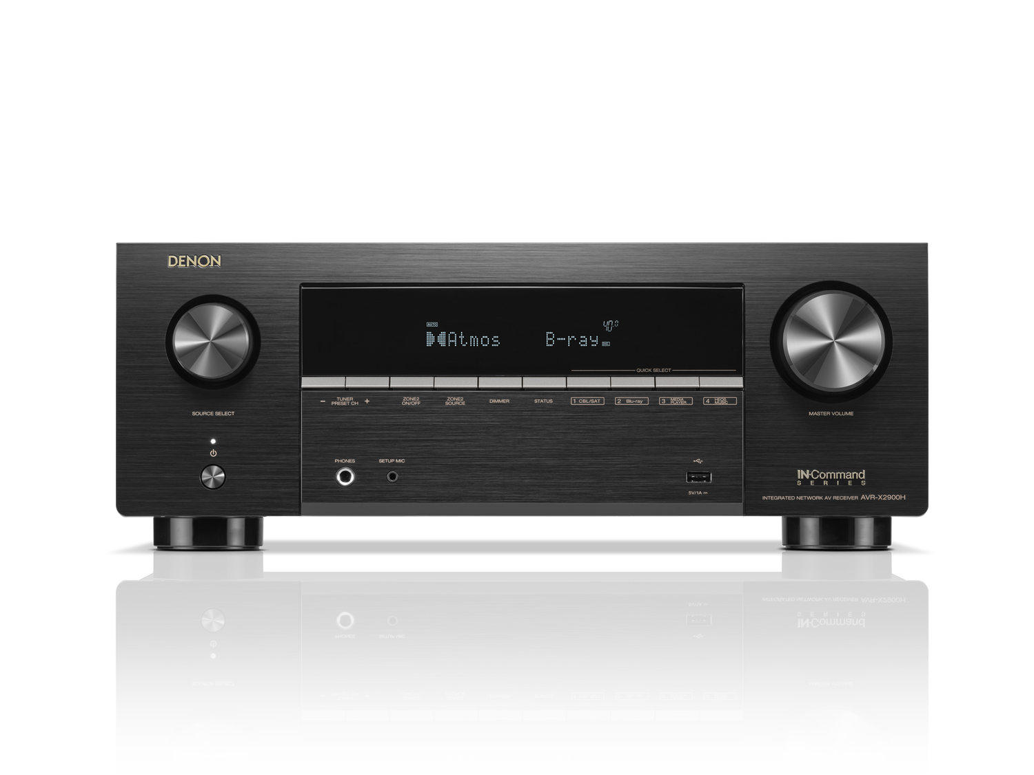 AVR-X2900H, Black, dynamic