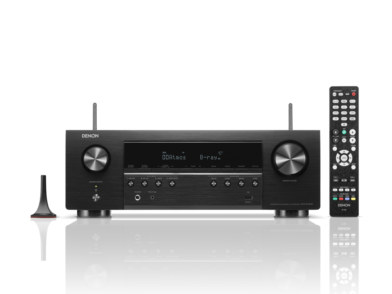AVR-S760H, Black, dynamic