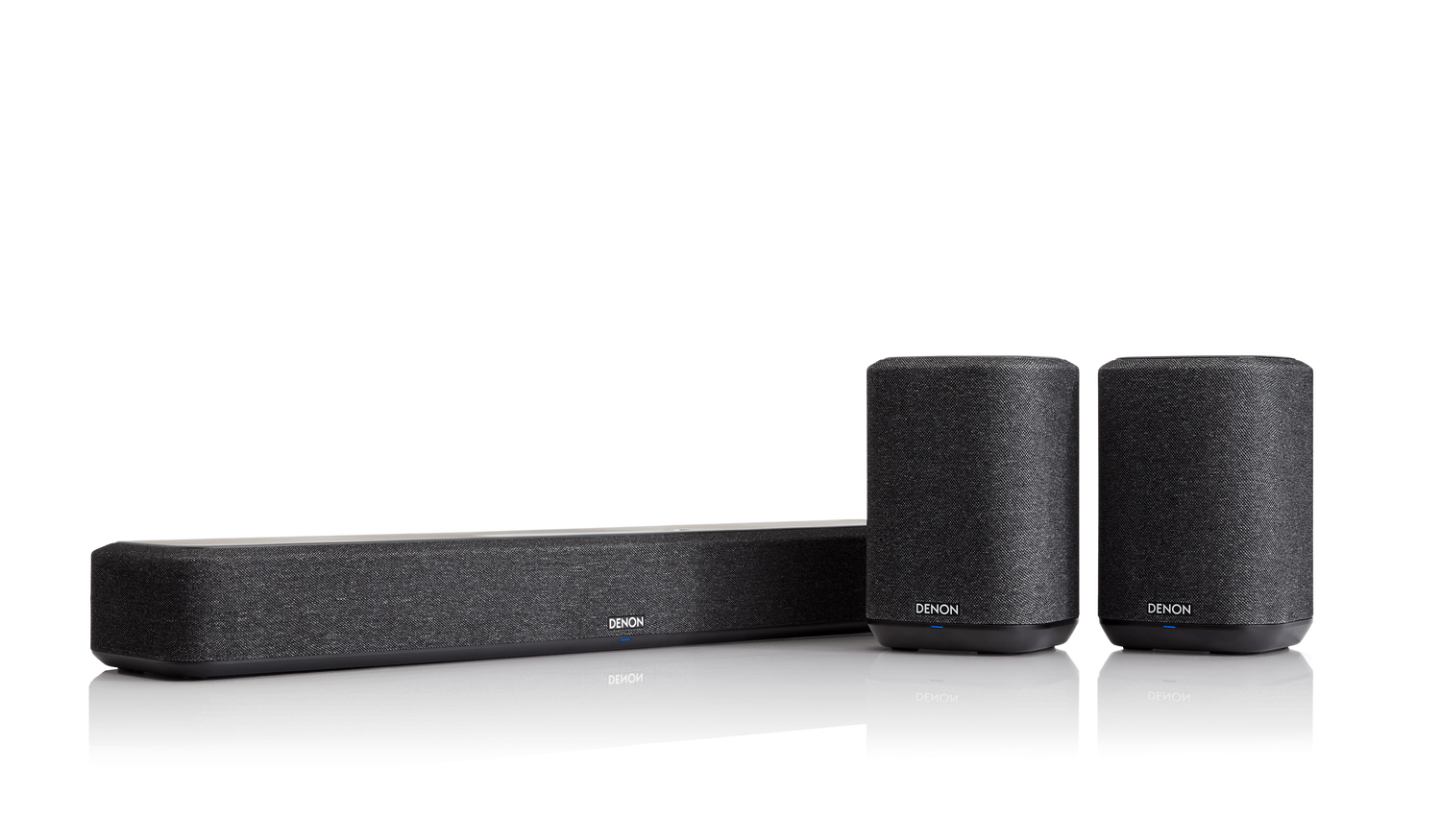 Denon Home Wireless 5.0 Home Theater System, Black, dynamic