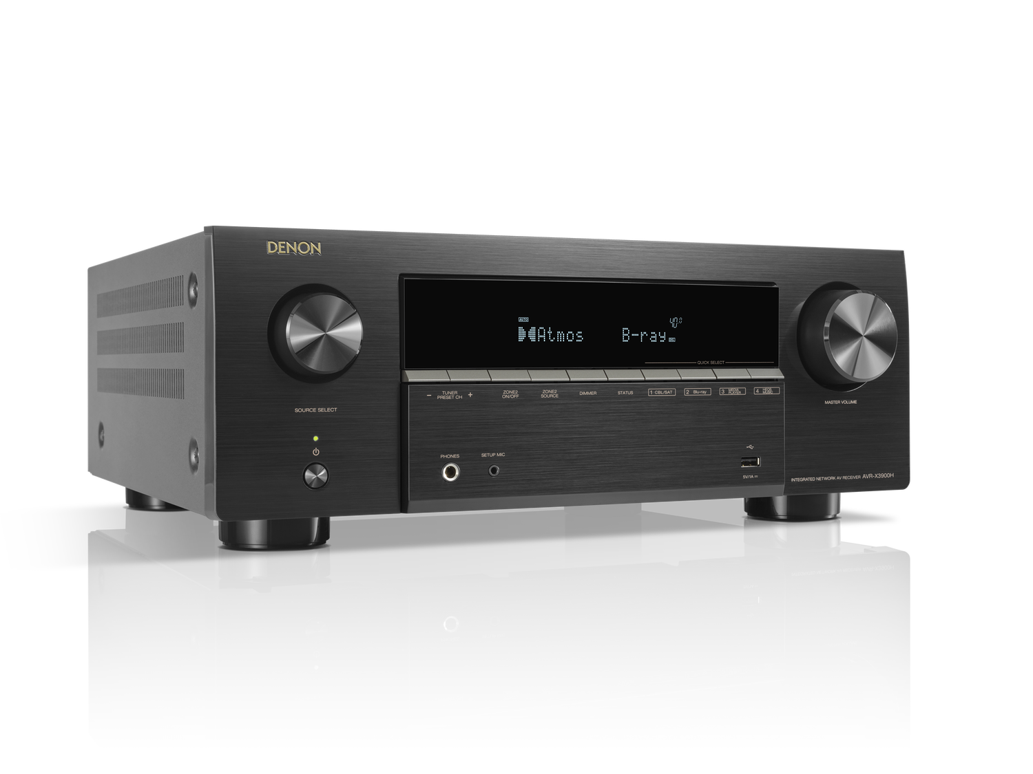 AVR-X3900H, ブラック, dynamic