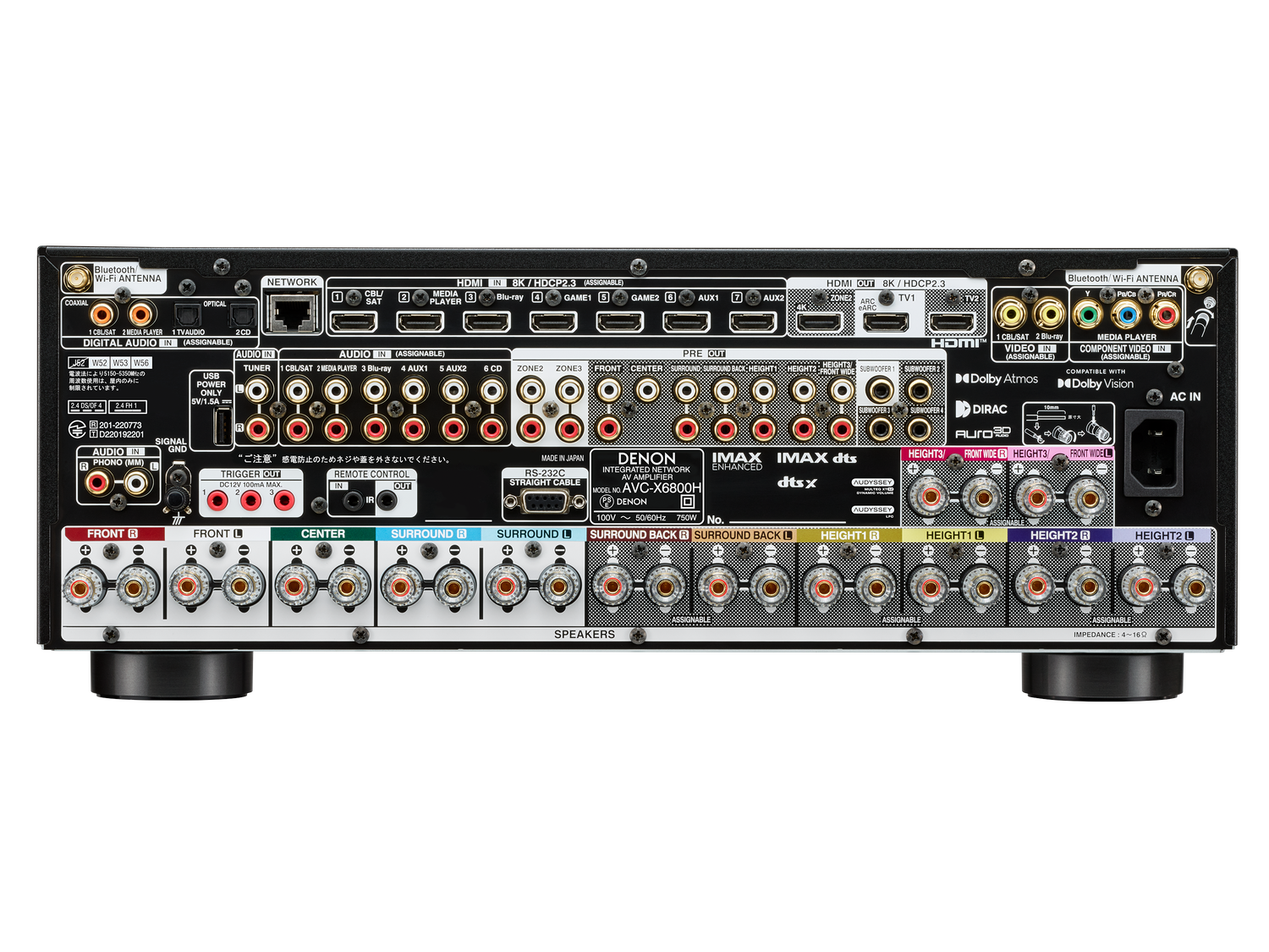 AVC-X6800H, , dynamic