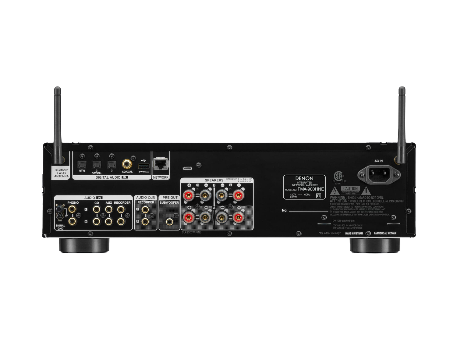 PMA-900HNE, Black, dynamic
