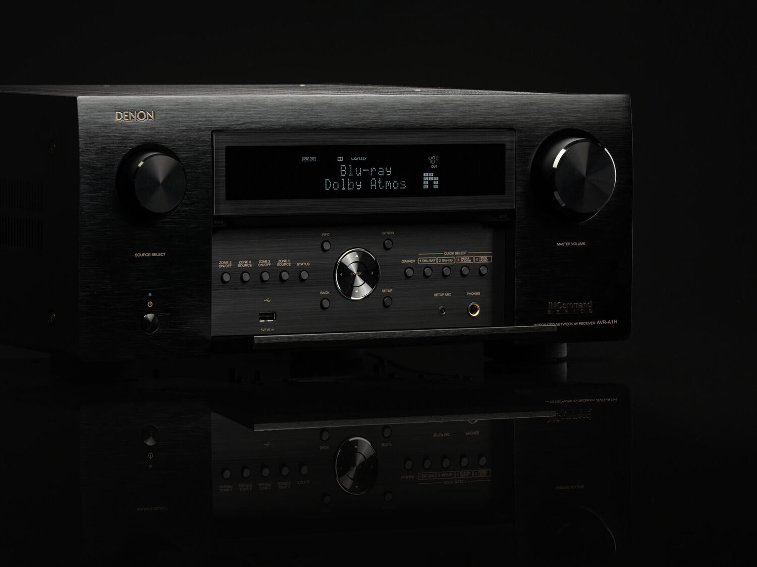 AVR-A1H, Black, dynamic