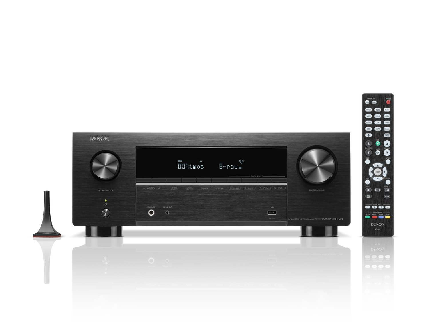AVR-X2800H DAB, Black, dynamic