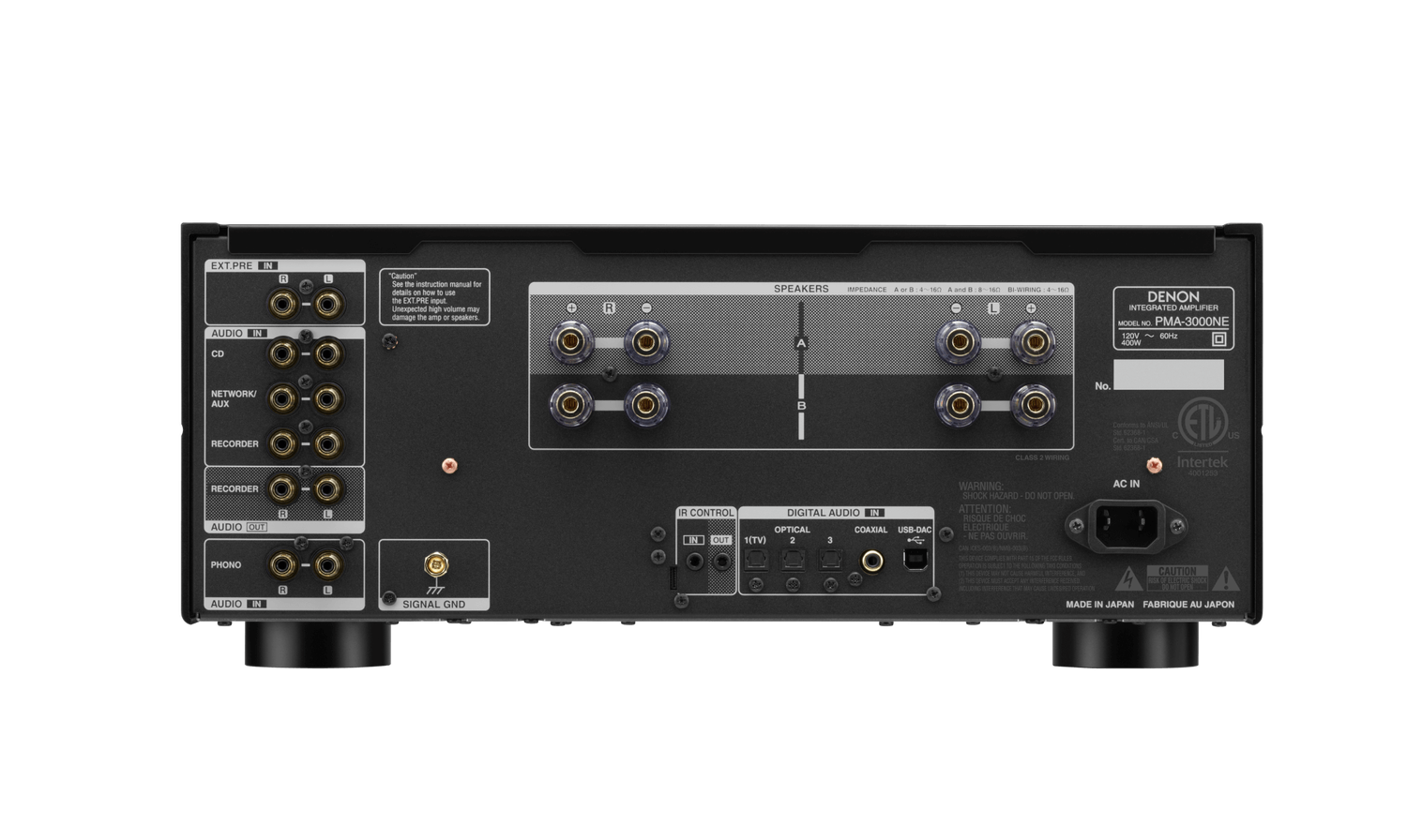 PMA-3000NE, Black, dynamic